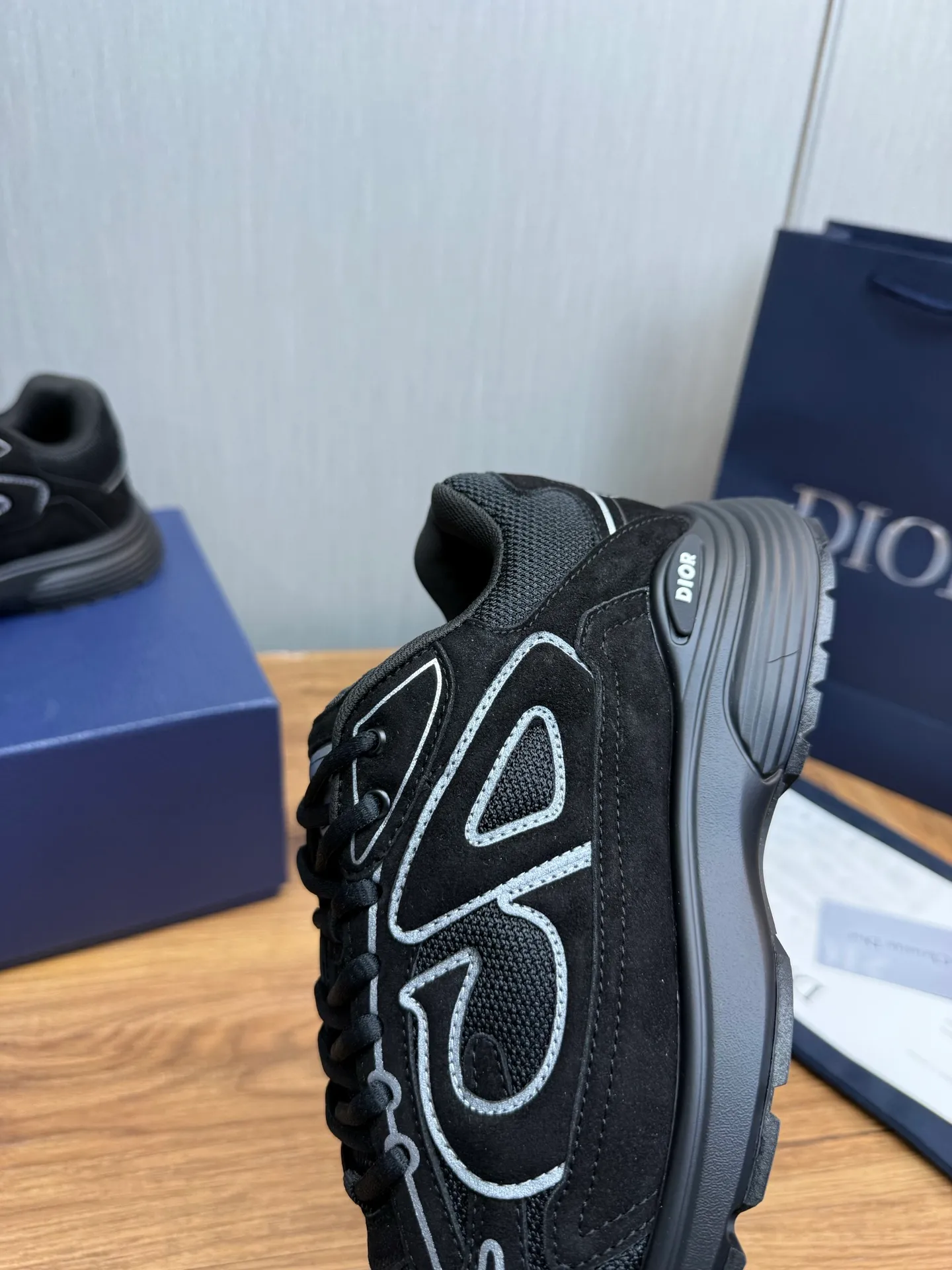 Men's men's shoes 💰580💰 Dior Dior.B30 couple hot sale ❤️💚Official website 1:1 replica ⬆️Imported cowhide stitching, comfortable mesh lining 35-45 (45 customized, non-refundable)